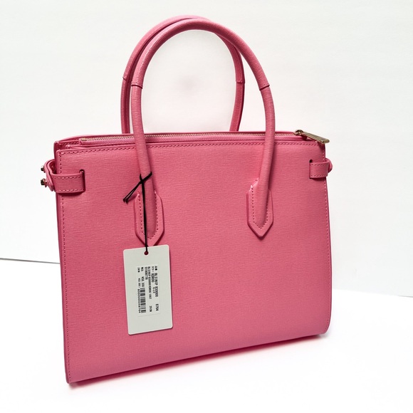 FURLA Handbag Tote Bag with strap pink color - Picture 3 of 17